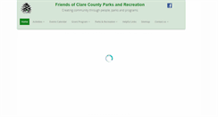 Desktop Screenshot of clarecountyrecreation.org